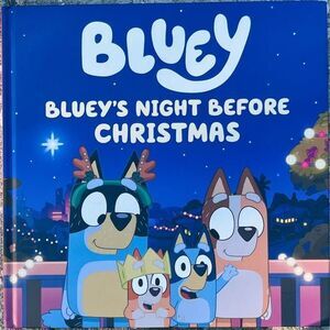 Bluey’s Night Before Christmas Hardback Book NEW